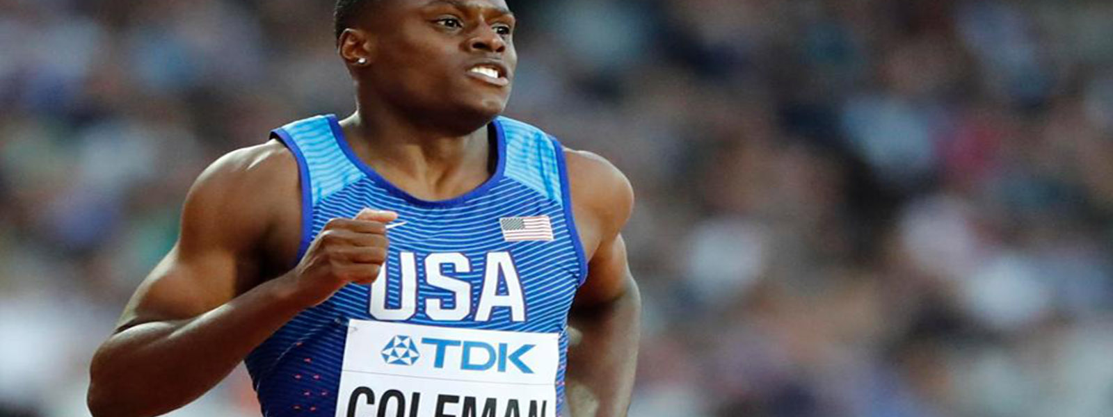 Coleman breaks 60m indoor world record