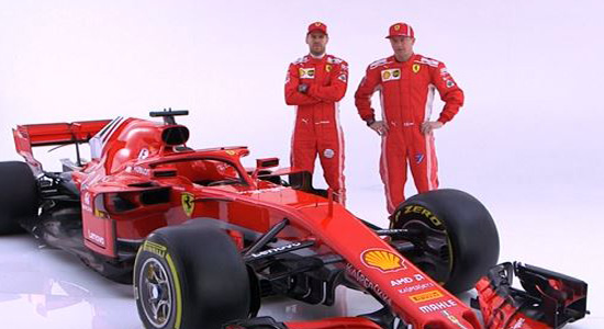 Ferrari reveal their Formula One car for the 2018 