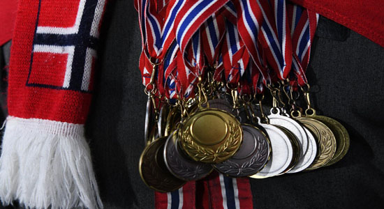 Medals pile up for Norway