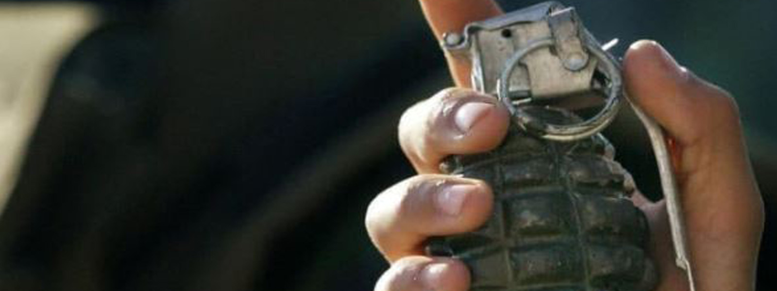 Suspect arrested with hand grenade