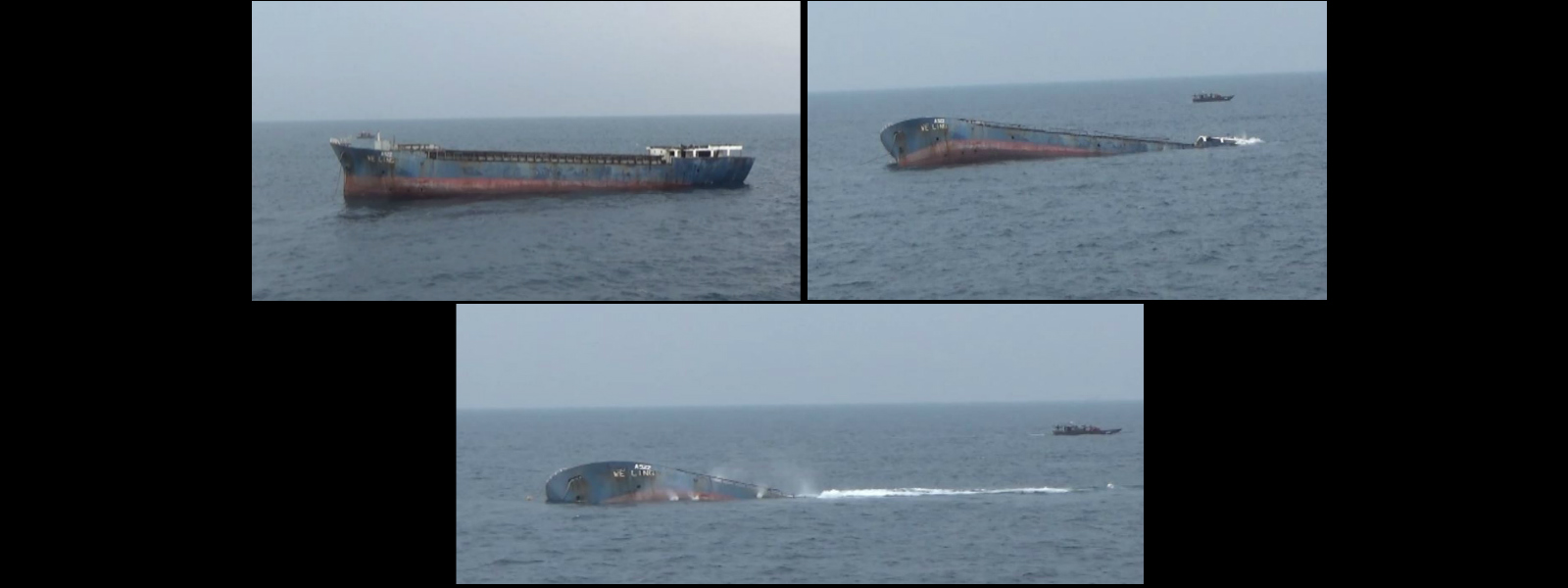 SL Navy sinks damaged ship used by KP