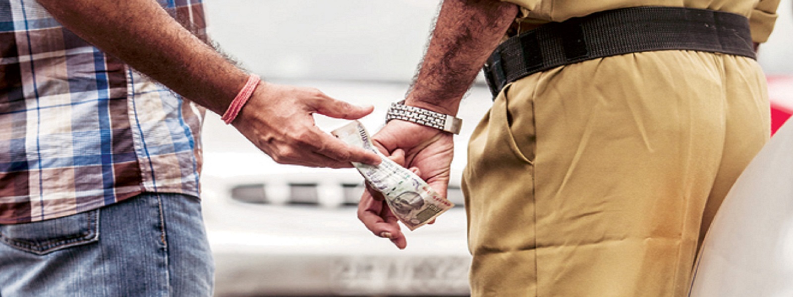 Police sergeant arrested for soliciting a bribe