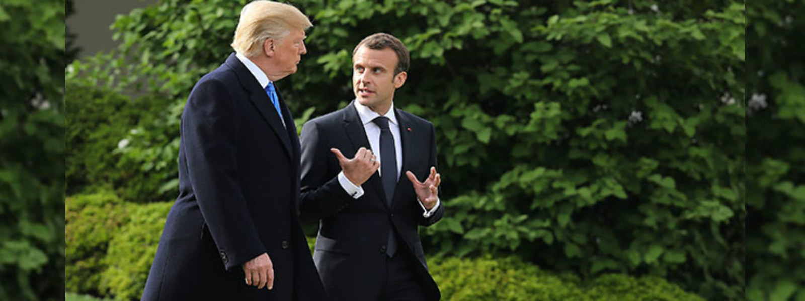 Macron says Trump will drop Iran nuclear deal