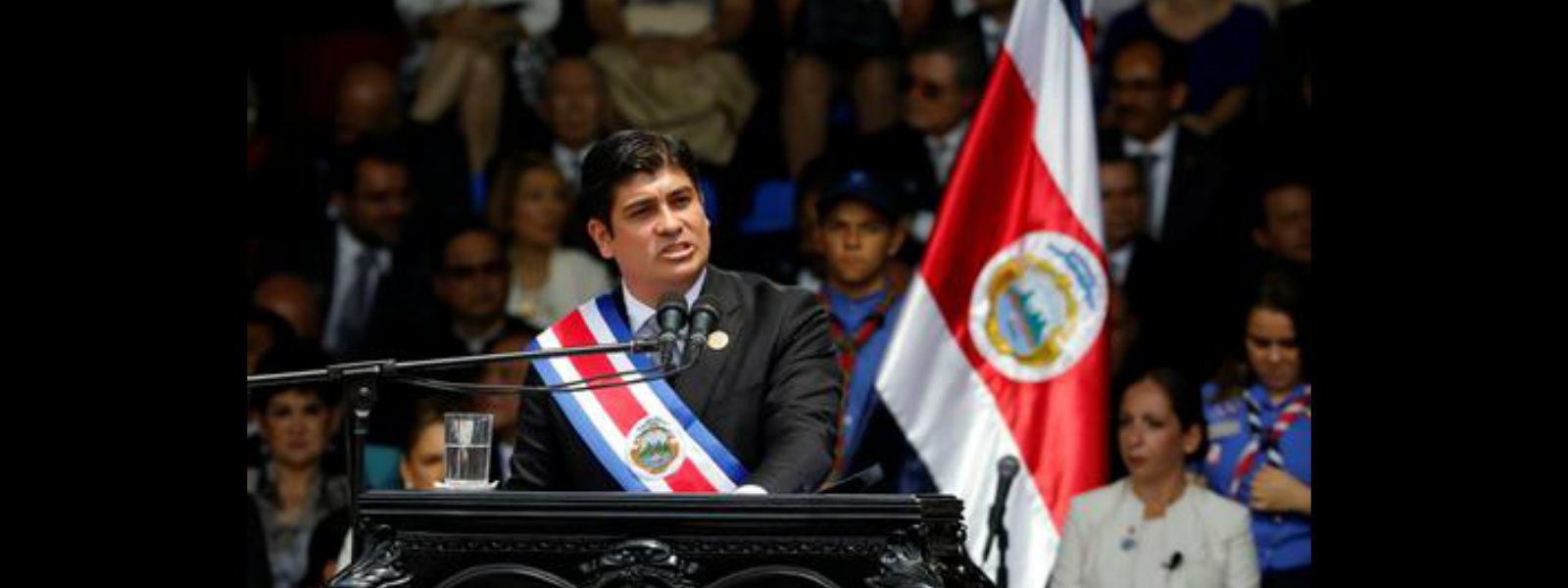 Costa Rica swears in new President Carlos Alvarado