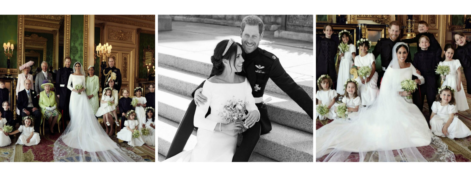 Harry and Meghan release wedding photos