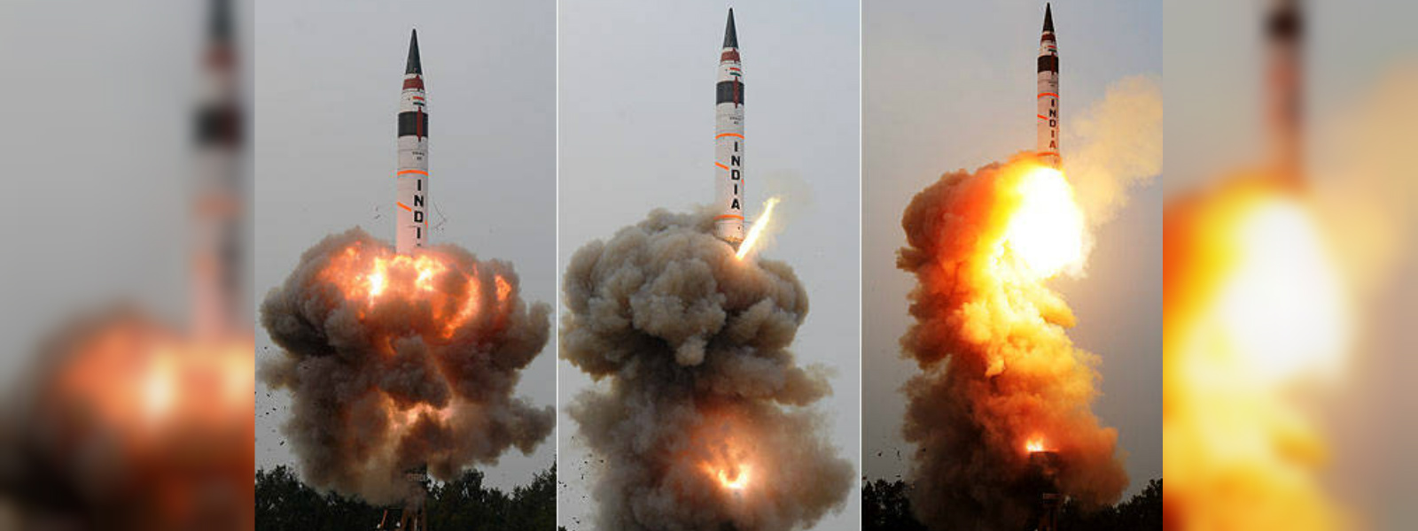 India test-fires nuclear capable Agni-5 