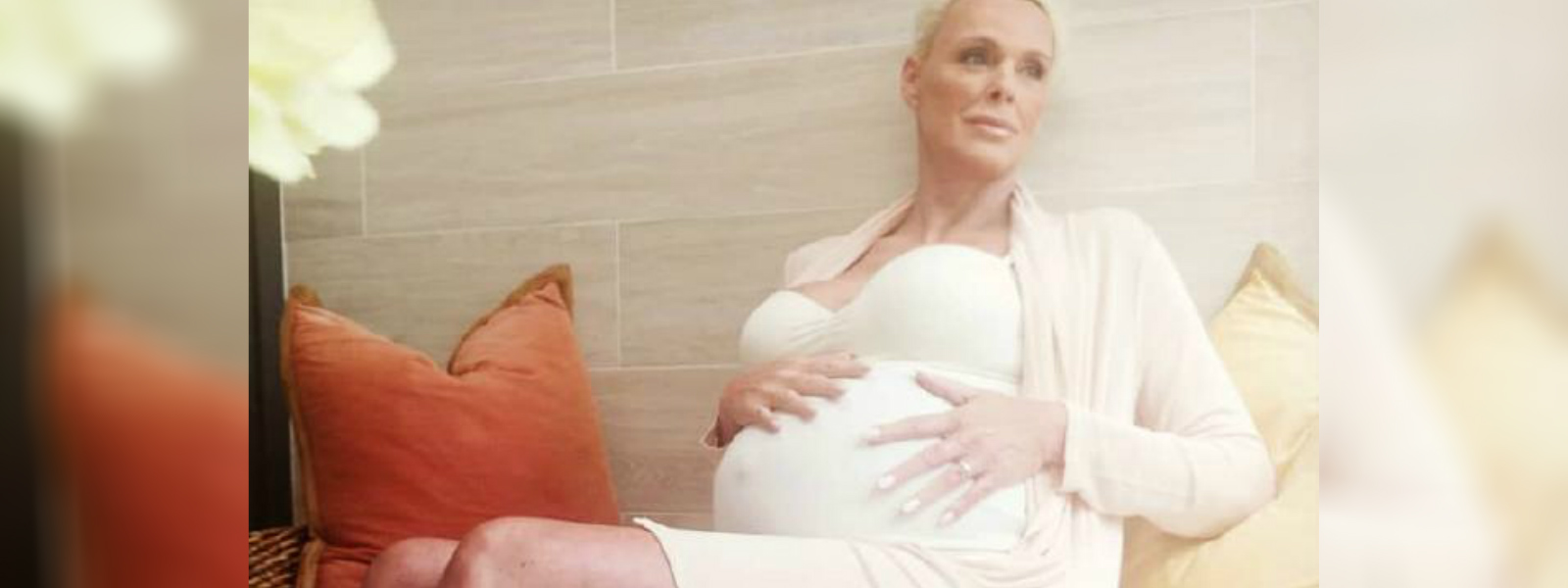 Actress Brigitte reveals she is pregnant at 54