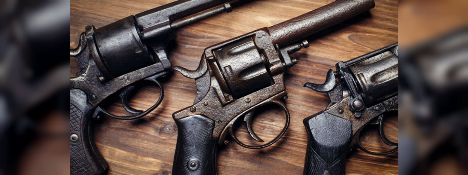 Two arrested with firearms in Agalawatta 