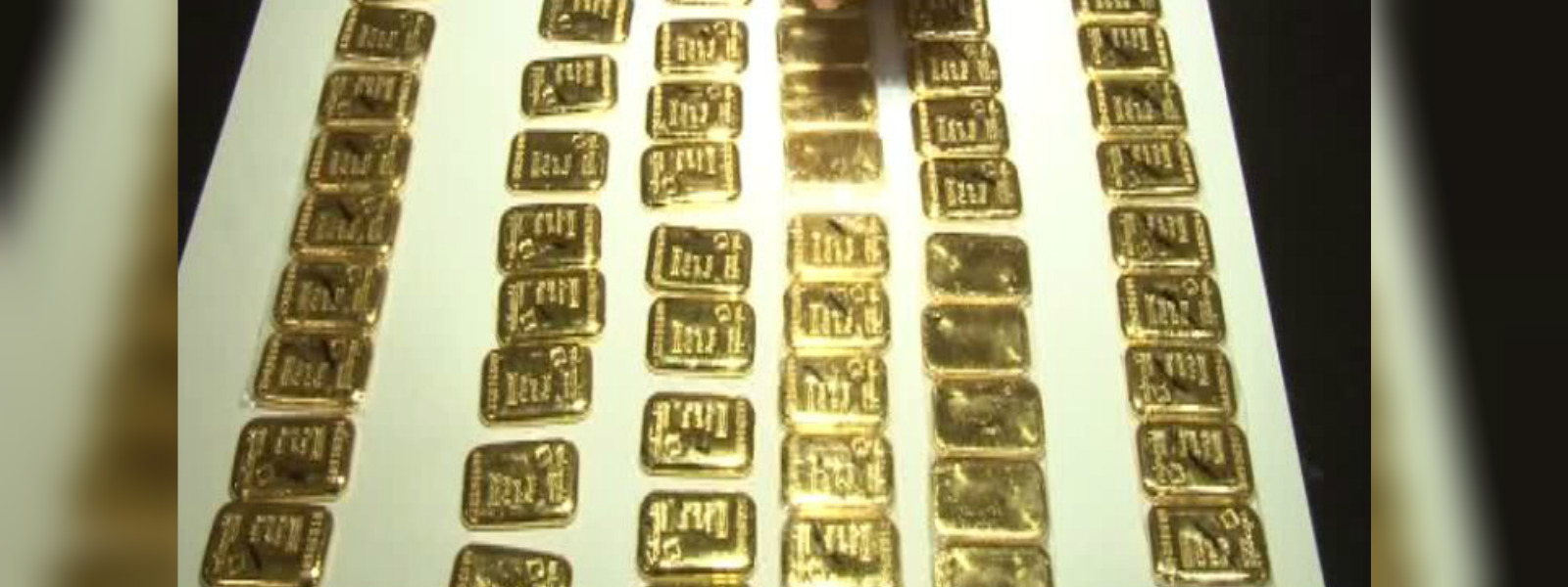 60 gold biscuits taken into custody