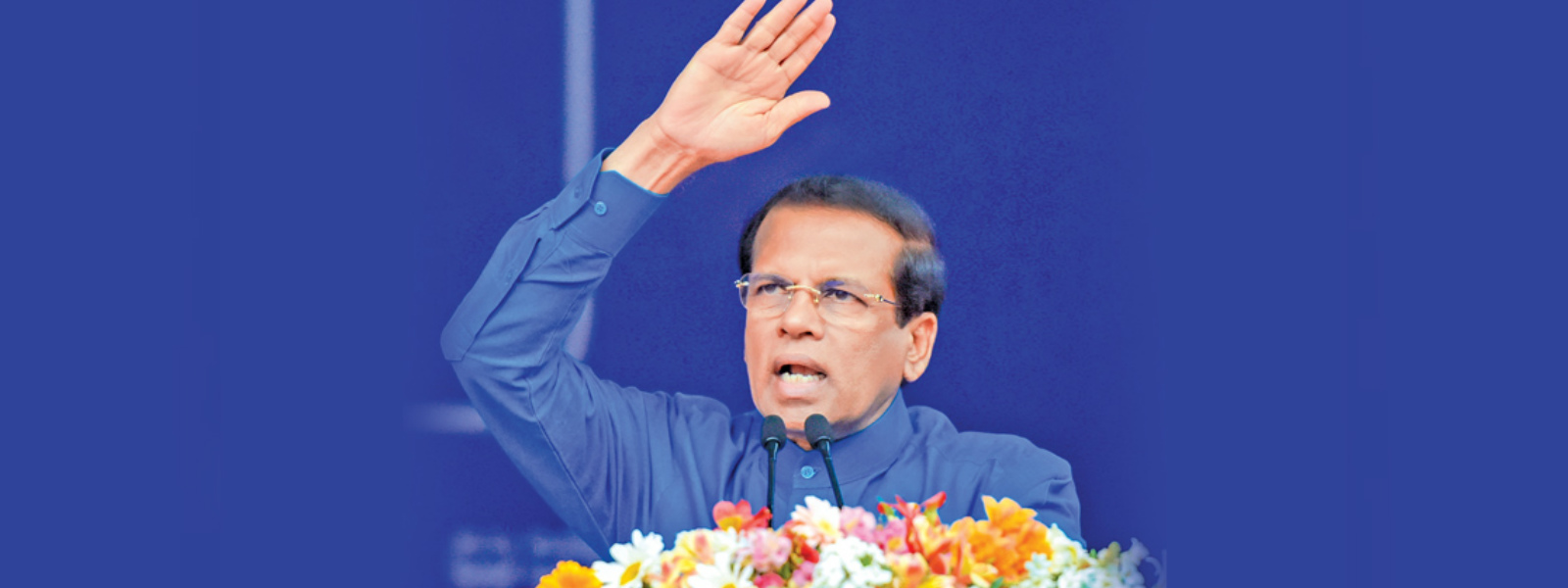 President Sirisena's official term ends
