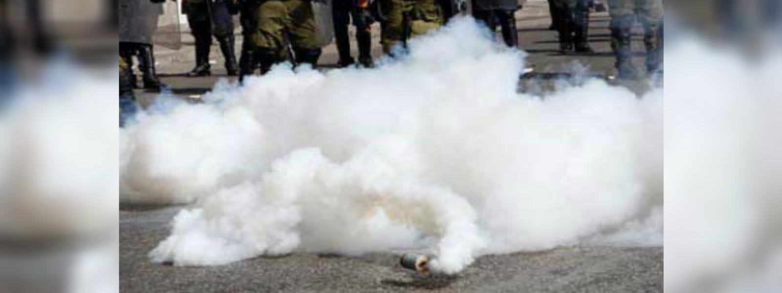 Police fire tear gas at protesting students