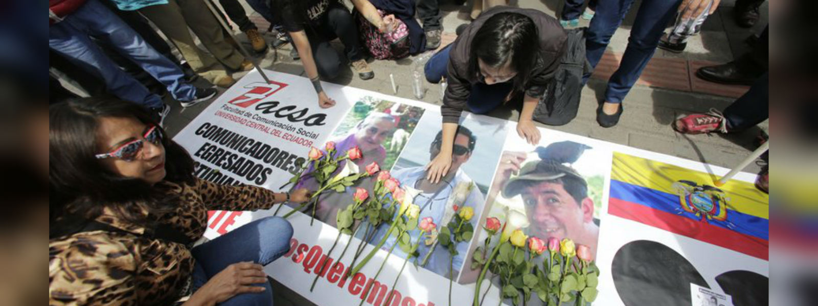 Remains of two Ecuadorean journalists discovered