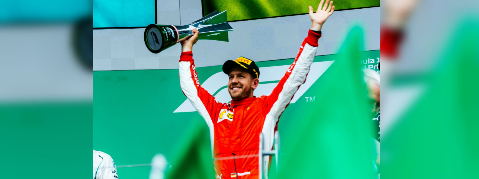 Ferrari's Sebastian Vettel wins Canada GP