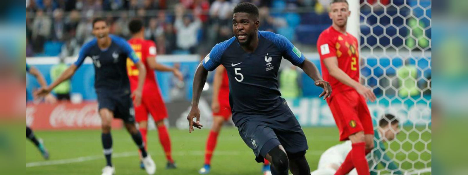 France beats Belgium to enter FIFA finals 