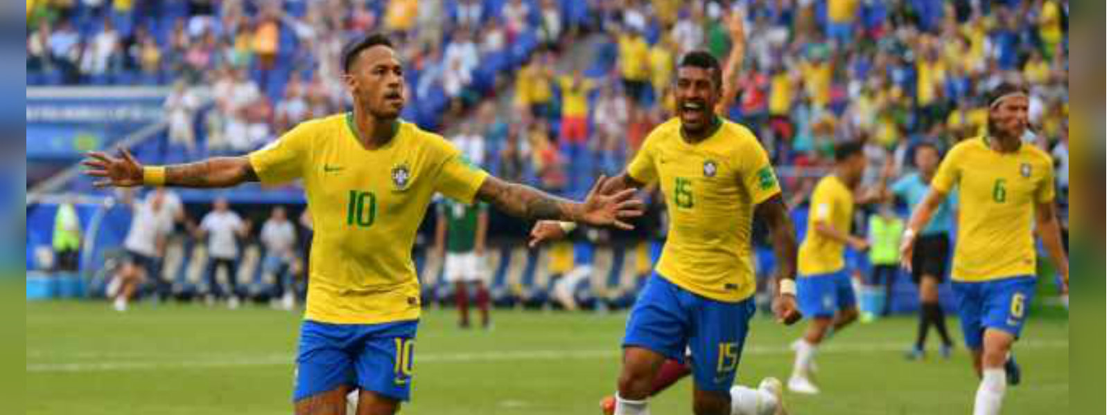 Brazil beats Mexico to reach quarter finals