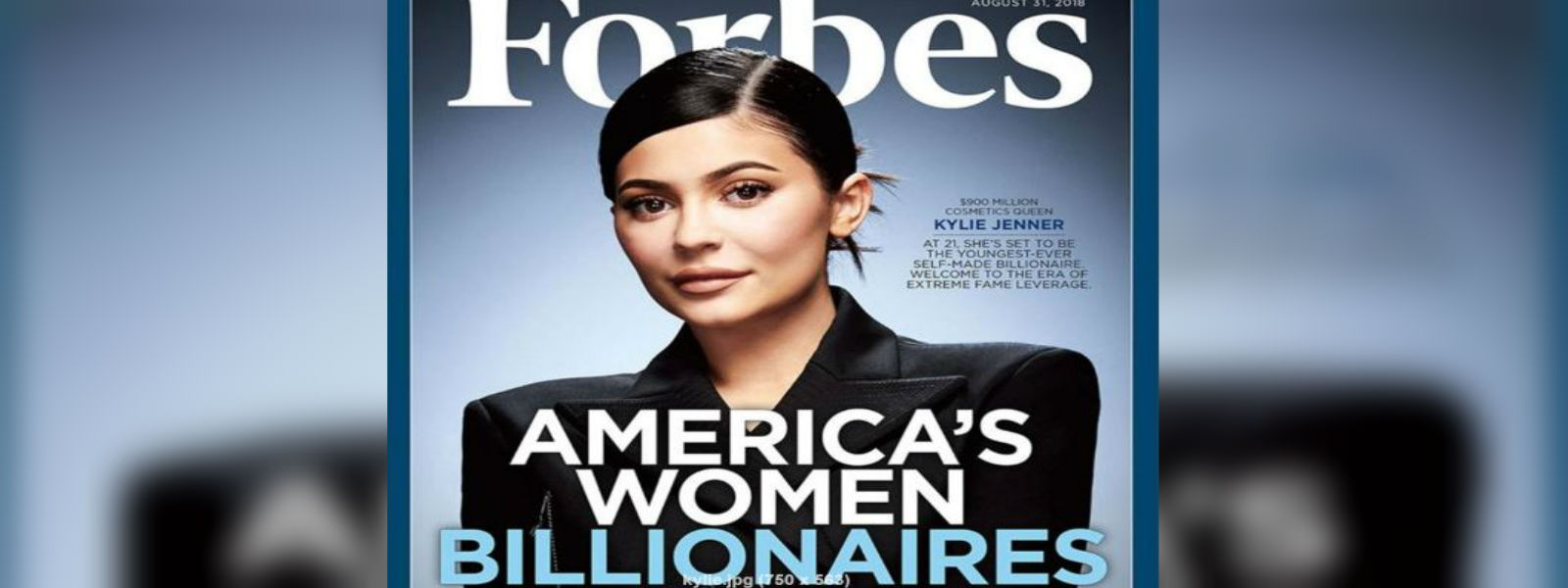 Kylie to be world's youngest self-made billionaire