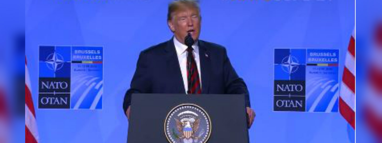 Trump says no to nuclear weapons in the world 