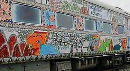 Northern India train gets a makeover 
