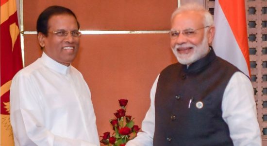 President meets PM Modi on BIMSTEC sidelines