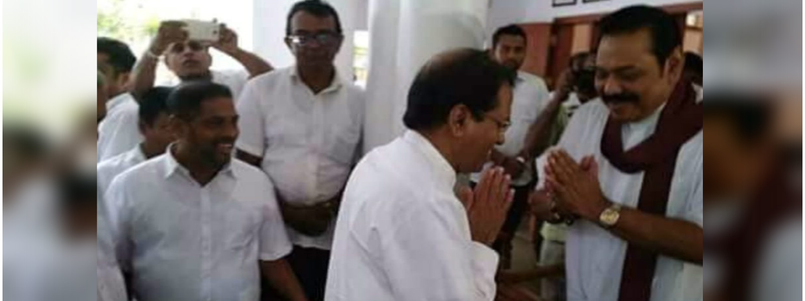 President pays last respects to Chandra Rajapaksa 