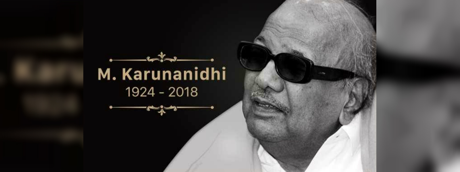 Former Tamil Nadu CM M. Karunanidhi passes away