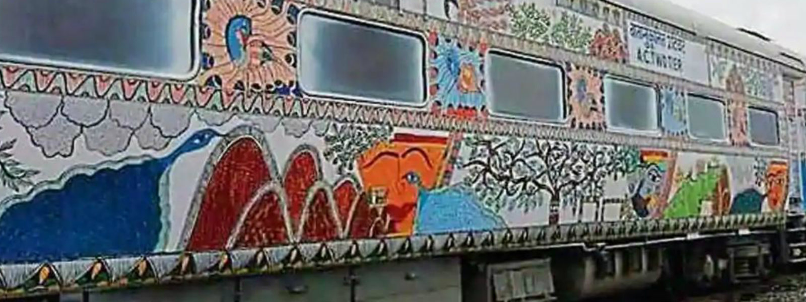 Northern India train gets a makeover 