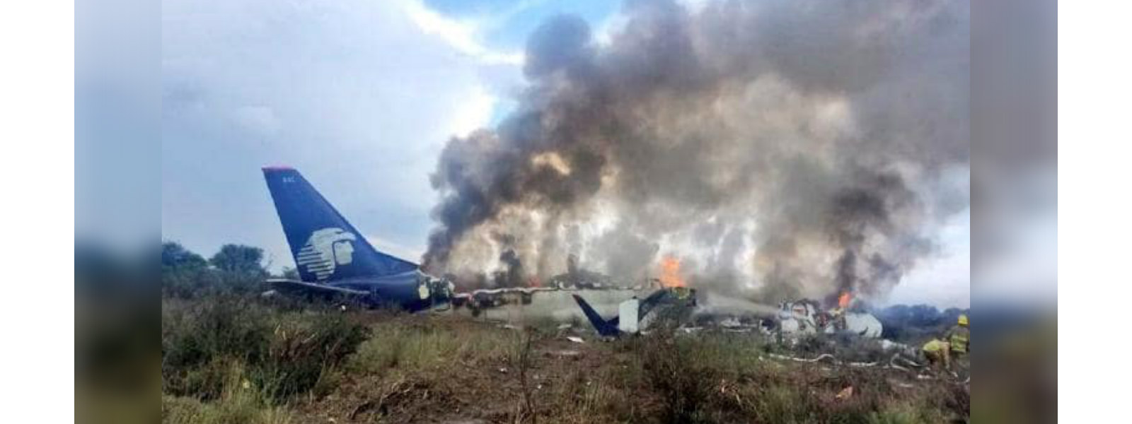 Jet crash in Durango, Mexico injures 85 