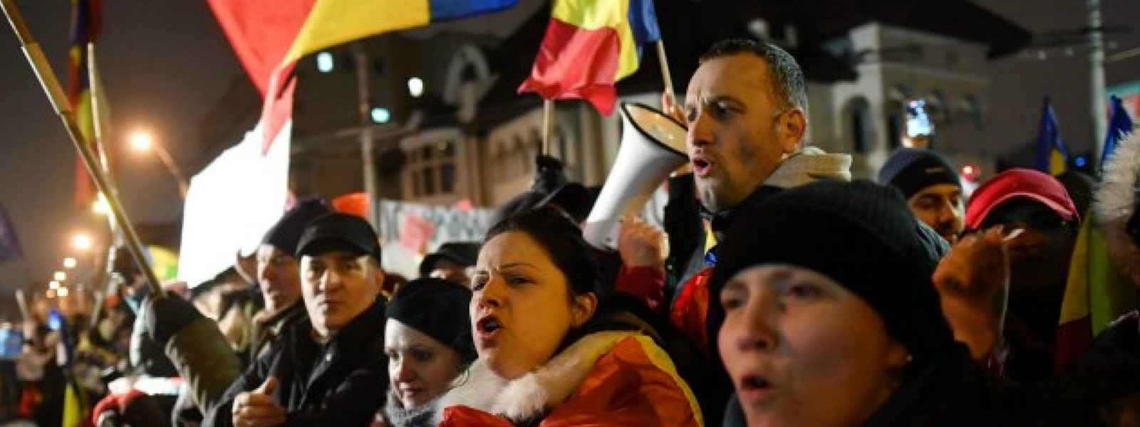 Bucharest Protesters rally against PSD Romania
