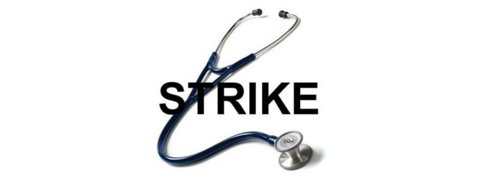 One day strike at the Embilipitiya hospital 