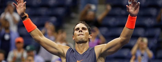 Nadal survives Thiem test to reach U.S. Open semis