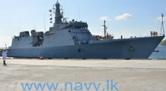 3 Indian Navy ships arrive at Trincomalee port