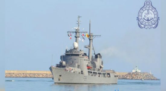 BNS ‘Somudra Joy’ arrives at the Port of Colombo