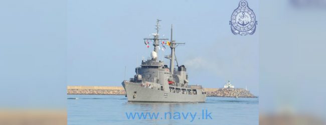 BNS ‘Somudra Joy’ arrives at the Port of Colombo