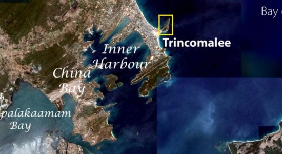 A tremor in Trincomalee Bay