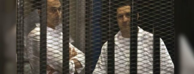 Sons of former Eygptian President arrested 