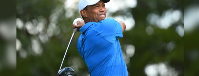 Woods feeling comfortable with three shot lead