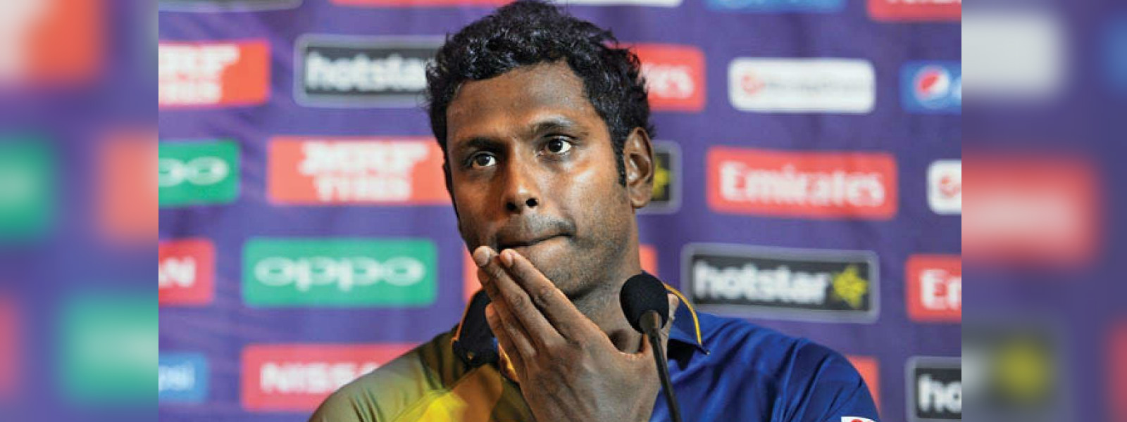 Was Angelo Mathews a scapegoat?