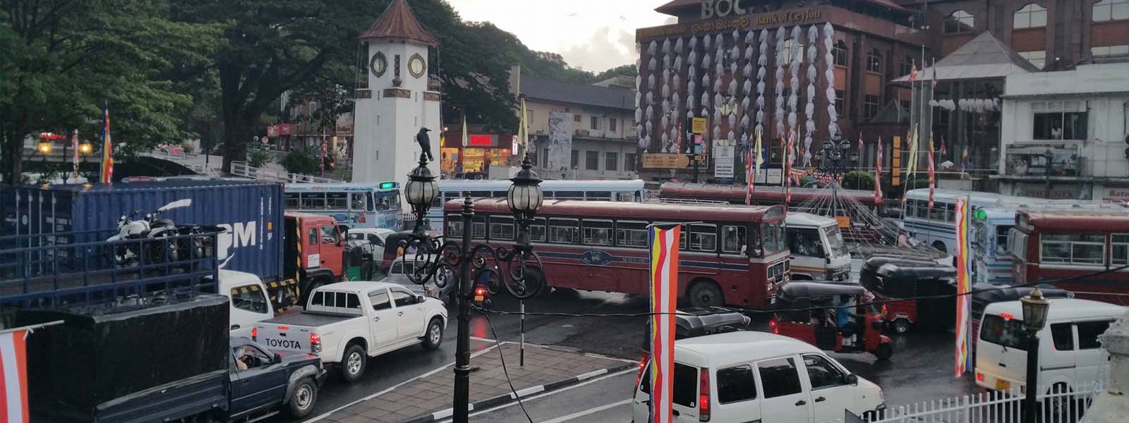 Protest in Katugasthota jams A9