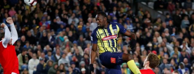 Usain Bolt makes modest Mariners debut in friendly