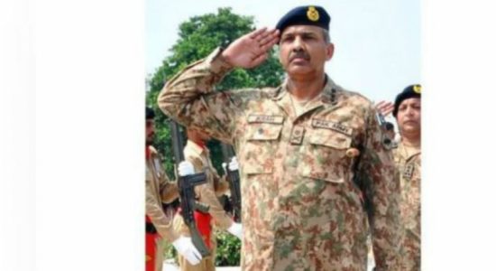 Pakistan's secretary of defense in Colombo