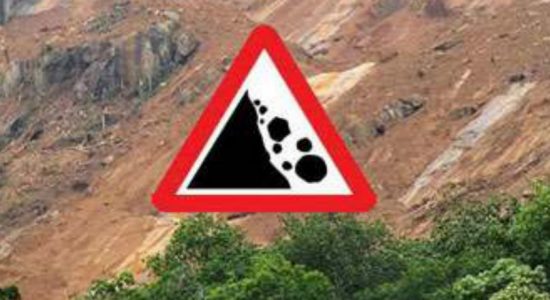 Families relocated following landslide warning 