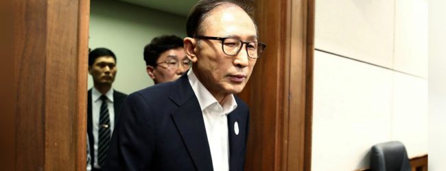 S. Korean former president Lee jailed for 15 years
