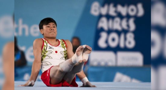 Kitazono claims five artistic gymnastic golds 