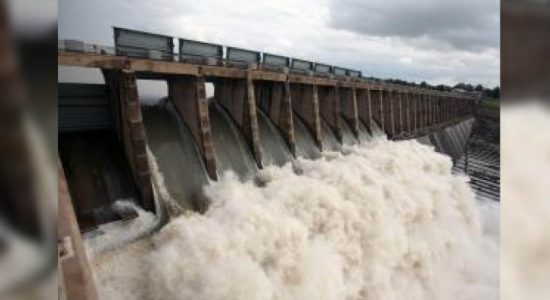6 spill gates of the Weheragala reservoir opened