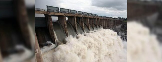 6 spill gates of the Weheragala reservoir opened