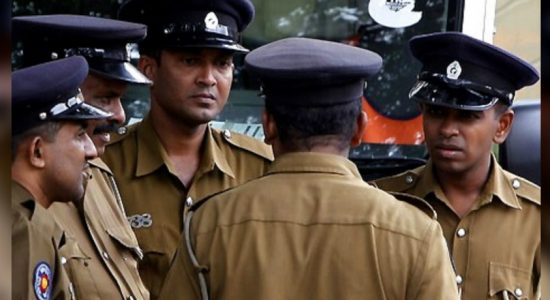 Two police constables hospitalised 