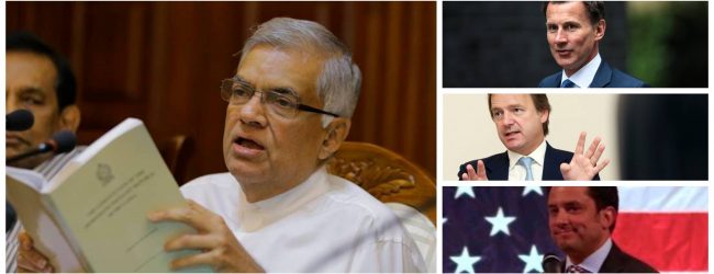 UK recognize Ranil as SL's Prime Minister