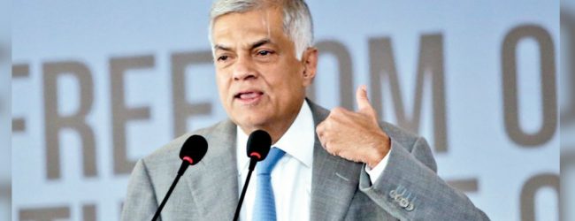 Don't give up the fight - Ranil Wickremesinghe