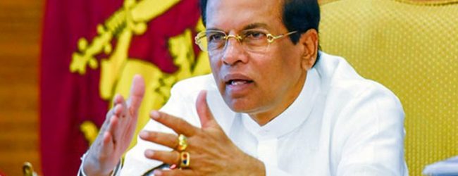 President Sirisena engages in inspection tour
