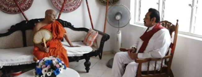 MR calls on Amarapura Chief Prelate